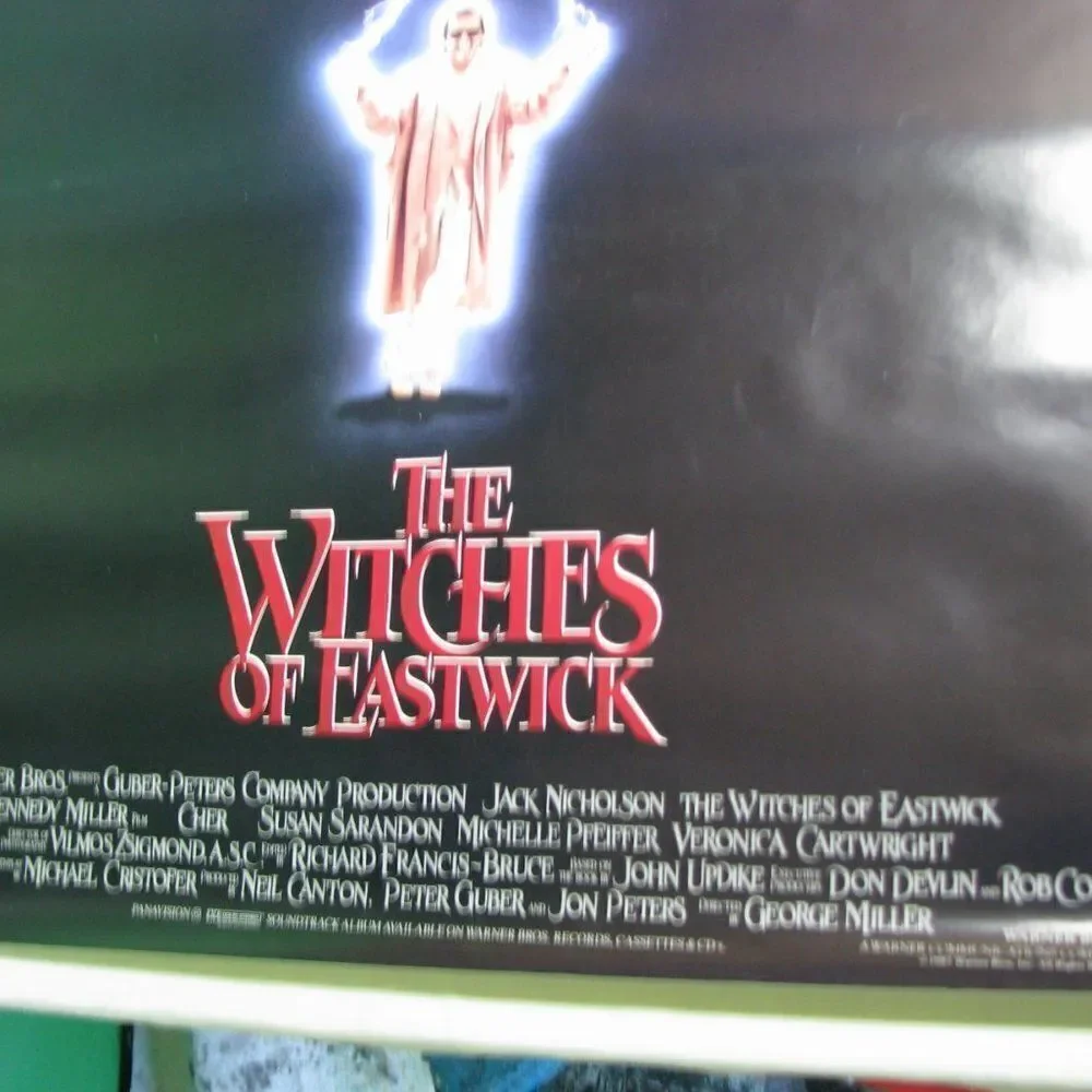 Vintage The Witches of Eastwick Movie Poster
